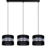  Luster na sajli CORAL 3xE27/60W/230V crni | Eponuda.com