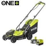 Ryobi alati Aku. kosačica za travu 18V ONE+™ sa baterijom (4Ah) i punjačem – RYOBI RLM18X33B40 | ePonuda.com