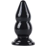 Hidden Desire Extreme Buttplug Balls Large 17cm Black