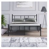 Hanah home Francuski krevet Akin, 120x88x200 cm, Crni | Eponuda.ba