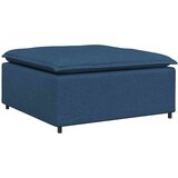  Modularni kauč s podnožjem plavi 100x100x48 cm - Plava tabure | shoptok.hr