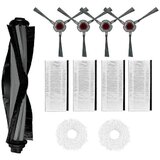 INORCO Komplet nadomestnih dodatkov za robotski sesalnik N9+ Mop, glavna krtača, stranske krtače, filter, čistilne blazinice, (21841531) Cene