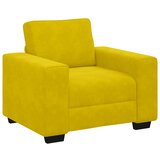 SOFA fotelja žuta 100x77x82 cm baršun | shoptok.hr