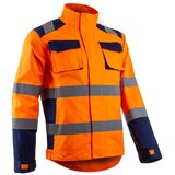  Signalizirajuća zaštitna Hi-viz jakna HIBANA narančasto-plava, vel. M Cijene