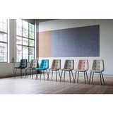 Bessagi Home stol ria, siva, žamet | Shoptok.si