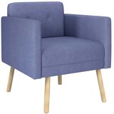  Ukrasna fotelja Traper plava Tkanina - Trapere plave boje | shoptok.hr