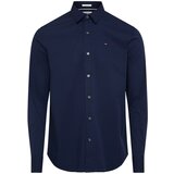 Tommy Jeans Srajca temno modra / rdeča / bela | Shoptok.si