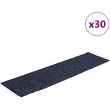  Prostirke za stepenice samoljepljive 30 kom 76x20 cm sivo plave pravokutne | shoptok.hr