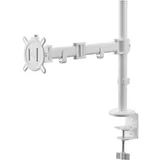 Smart Single white stolni nosač za monitor 33 cm (13") - 81,3 cm (32") bijela podesiv po visini, rotirajuči,