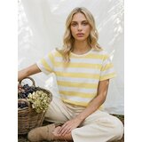 Sinsay Pamučna majica na pruge | shoptok.hr