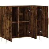  Komoda boja dimljenog hrasta 90 x 34 x 80 cm konstruirano drvo | Eponuda.ba