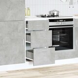 vidaXL Spodnja omarica Beton Grey 40x46x81,5 cm Inženirski les | Shoptok.si