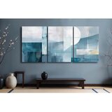 WALLXPERT 3P70100C013 Multicolor Decorative Canvas Painting (3 Pieces) | Eponuda.com
