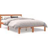 vidaXL Okvir kreveta voštano smeđi 120 x 200 cm od masivne borovine | shoptok.hr