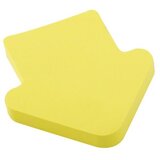 Levia Samolepilni lističi , oblika puščice, 75 mm x 75 mm, 100 lističev, rumeni Cene