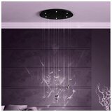 Eglo 390435 - led prigušiva luster na sajli adrados 6xLED/4,2W/230V crna/prozirna | Eponuda.com