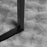  Lažni zec deka 4 pcs Siva 130 x 150 cm Poliester | shoptok.hr