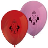 PARTY DECO Minnie Mouse party baloni - 8 kom | shoptok.hr