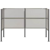  Ekran za kante za smeće 167 x 85 x 113 cm Nehrđajući čelik - Nehrđajući čelik 167 cm bez uzorka | shoptok.hr