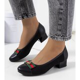 Gemre Black lace pumps Seema | Shoptok.si