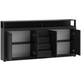 MID.YOU ŠIROKA KOMODA, antracit | Shoptok.si