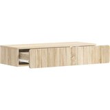Stolna Stenska stranska miza Sonoma hrast 87,5 x 34,5 x 17 cm, (5000232354) | Shoptok.si