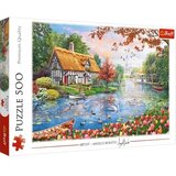 Tref line puzzle 500 pcs a quiet haven ( T37476 ) Cene