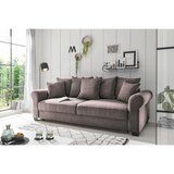 MID.YOU ZOFA S POSTELJNO FUNKCIJO, rjava tekstil | Shoptok.si