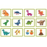 TOOKY Toy: Magnetna sestavljanka v škatli - dinozavri Cene