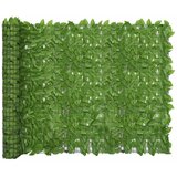 vidaXL Balkonski zastor sa zelenim lišćem 500 x 150 cm Cijene