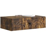 Stolna montirana na zid Dimljeni hrast 59 x 34,5 x 17 cm | shoptok.hr