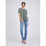Orsay Green Ladies Patterned Blouse - Women | Shoptok.si
