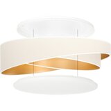 Brilagi LED prigu&amp;scaron;iva svetiljka VELVET TWIST LED/36W/230V CCT pr. 65 cm WT bela/zlatna + daljinski upravljač Slike
