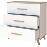 Faktum Flip komoda s 3 ladice, White-Oak | Eponuda.ba