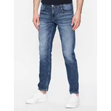 Mustang Jeans hlače Oregon 3116-5111 Modra Slim Fit