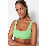 Trendyol bikini top - green - textured Cijene