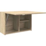 vidaXL Kopalniška stenska omarica sonoma hrast 60x25x40 cm inž. les | Shoptok.si