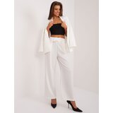 Italy Moda Trousers-DHJ-SP-A7327TR.57-ecru Cene
