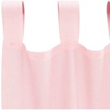 Voile zavjese s petljama 2 kom svijetlo ružičaste 140x260 cm | shoptok.hr