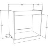 MID.YOU SPODNJA OMARICA ZA KORITO | Shoptok.si