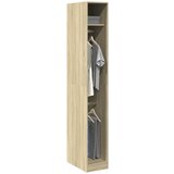 vidaXL Garderobna omara sonoma hrast 30x50x200 cm inženirski les Cene