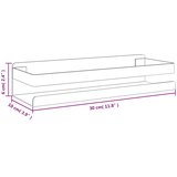  Polica za tuš 30 x 10 x 6 cm brušeni nehrđajući čelik 304 | shoptok.hr