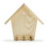  Lesena hišica za ključe (pripomočki za decoupage) | Shoptok.si