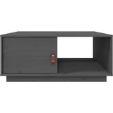  Stolić za kavu sivi 80 x 50 x 35,5 cm od masivne borovine | shoptok.hr