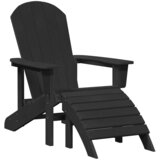  Vrtna stolica 2 pcs Crna 83 x 74 x 92 cm Polietilen | shoptok.hr