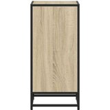 vidaXL Knjižna omara sonoma hrast 40x35x76 cm iverna plošča | Shoptok.si