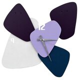 WALLXPERT dekorativni metalni zidni sat asr 4 multicolor boja Cene