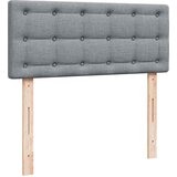  Krevet s oprugama i madracem svjetlosivi 120x190 cm od tkanine | shoptok.hr