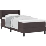  Postelja boxspring z vzmetnico Temno rjava 90 x 200 cm, (5000127254) | Shoptok.si