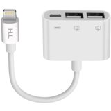 AVIZAR iphone / ipad lightning na 2 usb adapter za polnjenje lightning - bel, (21123580) | Shoptok.si